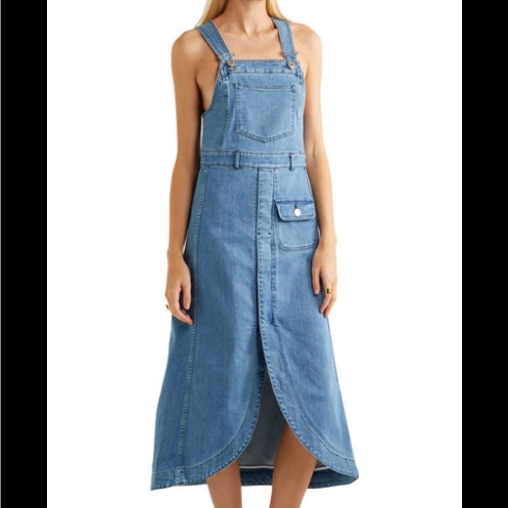 See by Chloe denim dress! So cute for the summer.